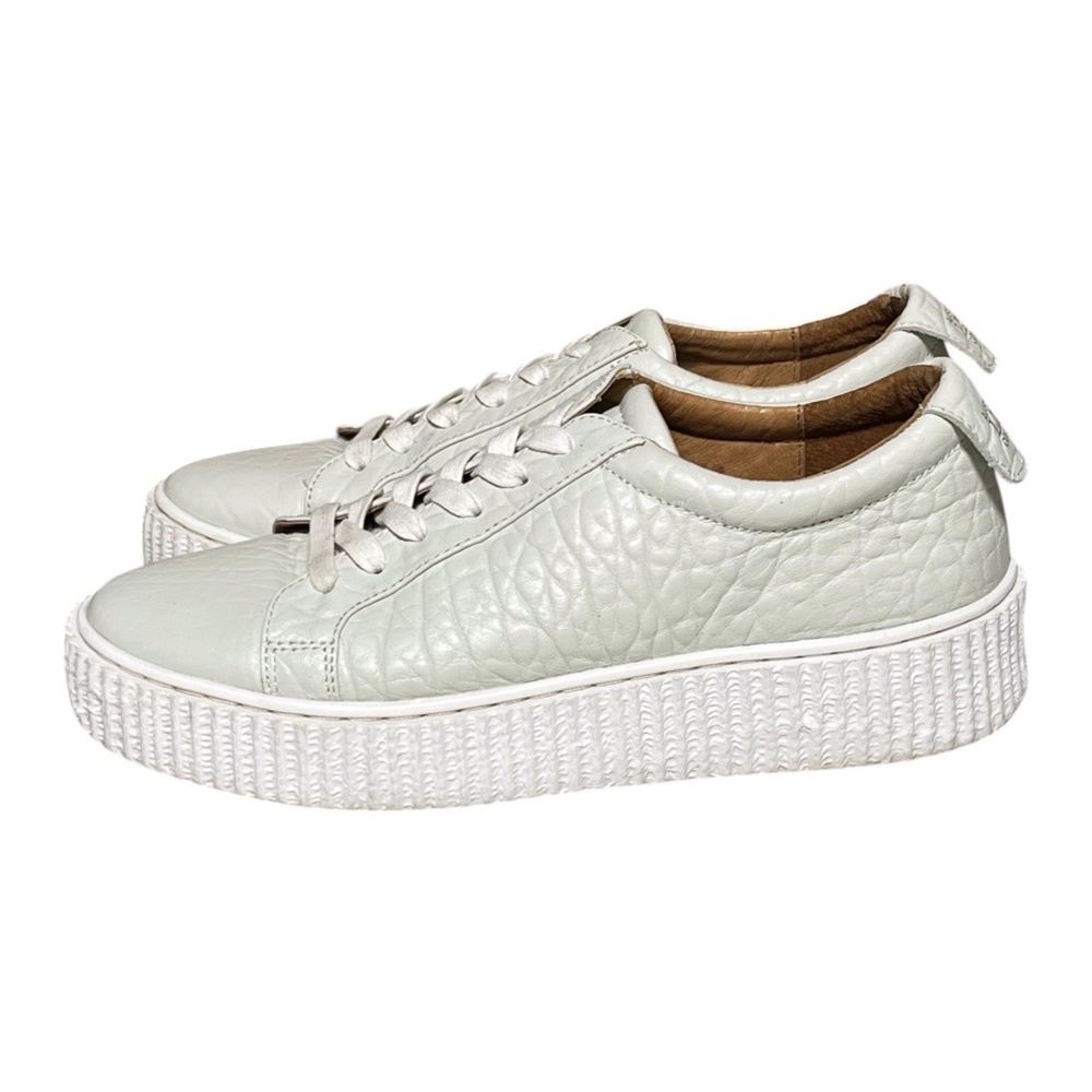 Australia Luxe Collective Leather Platform Sneakers Pale Sage US 9 EU 40 Chunky - Picture 5 of 13